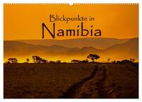 Blickpunkte in Namibia (Wandkalender 2026 DIN A2 quer), CALVENDO Monatskalender