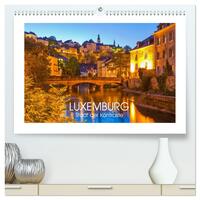 LUXEMBURG Stadt der Kontraste (hochwertiger Premium Wandkalender 2026 DIN A2 quer), Kunstdruck in Hochglanz