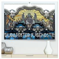 Budapester Jugendstil (hochwertiger Premium Wandkalender 2026 DIN A2 quer), Kunstdruck in Hochglanz