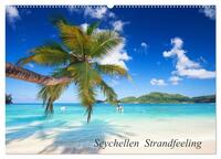 Seychellen Strandfeeling (Wandkalender 2026 DIN A2 quer), CALVENDO Monatskalender