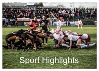 Sport Highlights (Wandkalender 2026 DIN A2 quer), CALVENDO Monatskalender