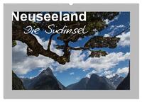 Neuseeland - Die Südinsel (Wandkalender 2026 DIN A2 quer), CALVENDO Monatskalender