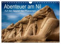 Abenteuer am Nil. Auf den Spuren der Pharaonen (Wandkalender 2026 DIN A4 quer), CALVENDO Monatskalender