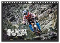 Mountainbike Freeride Momente (Wandkalender 2026 DIN A4 quer), CALVENDO Monatskalender