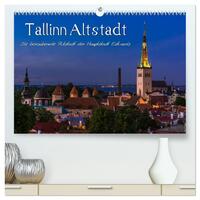 Tallinn Altstadt (hochwertiger Premium Wandkalender 2026 DIN A2 quer), Kunstdruck in Hochglanz