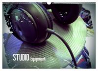 STUDIO Equipment (Wandkalender 2026 DIN A3 quer), CALVENDO Monatskalender