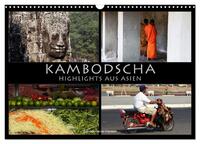 Kambodscha - Highlights aus Asien 2026 (Wandkalender 2026 DIN A3 quer), CALVENDO Monatskalender