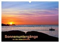 Sonnenuntergänge an der Atlantikküste (Wandkalender 2026 DIN A3 quer), CALVENDO Monatskalender