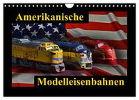 Amerikanische Modelleisenbahnen (Wandkalender 2026 DIN A4 quer), CALVENDO Monatskalender