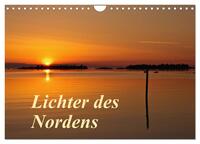 Lichter des Nordens (Wandkalender 2026 DIN A4 quer), CALVENDO Monatskalender