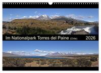 Im Nationalpark Torres del Paine (Chile) (Wandkalender 2026 DIN A3 quer), CALVENDO Monatskalender