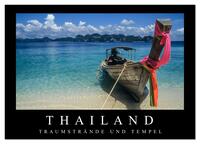 Thailand - Traumstrände und Tempel (Wandkalender 2026 DIN A4 quer), CALVENDO Monatskalender