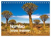 Namibia - Schöne Ansichten (Tischkalender 2026 DIN A5 quer), CALVENDO Monatskalender