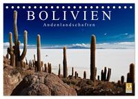 Bolivien Andenlandschaften (Tischkalender 2026 DIN A5 quer), CALVENDO Monatskalender