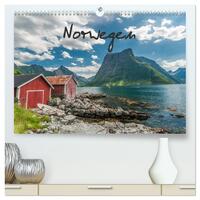 Norwegen (hochwertiger Premium Wandkalender 2026 DIN A2 quer), Kunstdruck in Hochglanz