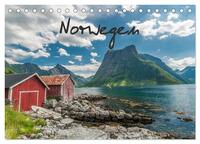 Norwegen (Tischkalender 2026 DIN A5 quer), CALVENDO Monatskalender