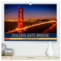 GOLDEN GATE BRIDGE Faszination San Francisco (hochwertiger Premium Wandkalender 2026 DIN A2 quer), Kunstdruck in Hochglanz