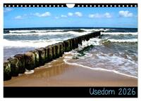 Usedom 2026 (Wandkalender 2026 DIN A4 quer), CALVENDO Monatskalender