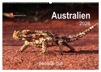 Australien tierisch gut 2026 (Wandkalender 2026 DIN A2 quer), CALVENDO Monatskalender