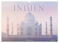 Indien: Menschen • Farben • Religionen (Wandkalender 2026 DIN A3 quer), CALVENDO Monatskalender