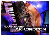 Klangvielfalt Akkordeon (Wandkalender 2026 DIN A4 quer), CALVENDO Monatskalender