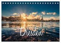 Barockperle Dresden (Tischkalender 2026 DIN A5 quer), CALVENDO Monatskalender