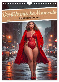 Verführerische Momente - Klassische Kurven (Wandkalender 2026 DIN A4 hoch), CALVENDO Monatskalender
