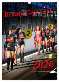 Beauty Grid Girls (Wandkalender 2026 DIN A3 hoch), CALVENDO Monatskalender
