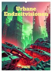 Urbane Endzeitvisionen (Wandkalender 2026 DIN A2 hoch), CALVENDO Monatskalender