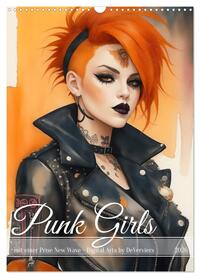 Punk Girls mit einer Prise New Wave (Wandkalender 2026 DIN A3 hoch), CALVENDO Monatskalender