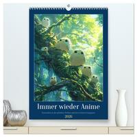 Immer wieder Anime (hochwertiger Premium Wandkalender 2026 DIN A2 hoch), Kunstdruck in Hochglanz