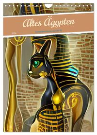 Altes Ägypten - Computerträume aus der KI (Wandkalender 2026 DIN A4 hoch), CALVENDO Monatskalender