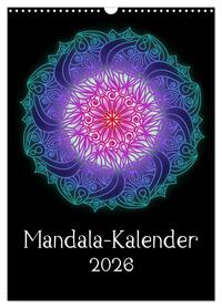 Mandala-Kalender 2026 (Wandkalender 2026 DIN A3 hoch), CALVENDO Monatskalender
