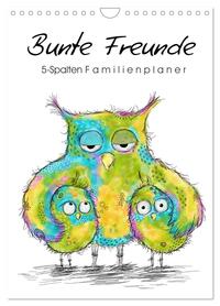 Bunte Freunde (Wandkalender 2026 DIN A4 hoch), CALVENDO Monatskalender
