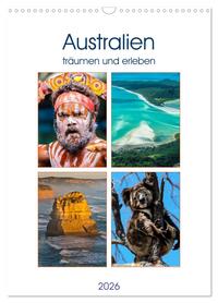 Australien träumen und erleben (Wandkalender 2026 DIN A3 hoch), CALVENDO Monatskalender