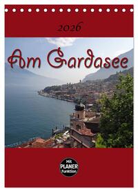 Am Gardasee (Tischkalender 2026 DIN A5 hoch), CALVENDO Monatskalender