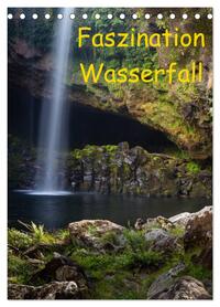 Faszination Wasserfall (Tischkalender 2026 DIN A5 hoch), CALVENDO Monatskalender