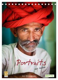 Portraits aus Indien (Tischkalender 2026 DIN A5 hoch), CALVENDO Monatskalender