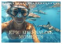 Epic Adrenaline Moments (Desk Calendar 2026 DIN A5 landscape), CALVENDO 12 Month DeskCalendar