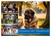 Giganten der Hundwelt (Wandkalender 2026 DIN A3 quer), CALVENDO Monatskalender