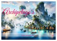 Archipelago's Exotic paradise trip (Wall Calendar 2026 DIN A2 landscape), CALVENDO 12 Month Wall Calendar