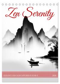 Zen Serenity (Desk Calendar 2026 DIN A5 portrait), CALVENDO 12 Month DeskCalendar