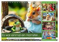 Es war einmal ein Hamster... Märchenhafte Abenteuer auf vier Pfötchen (Wandkalender 2026 DIN A4 quer), CALVENDO Monatskalender