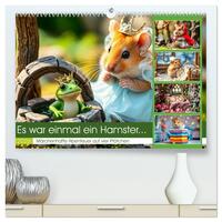 Es war einmal ein Hamster... Märchenhafte Abenteuer auf vier Pfötchen (hochwertiger Premium Wandkalender 2026 DIN A2 quer), Kunstdruck in Hochglanz