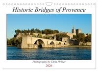 Historic Bridges of Provence (Wall Calendar 2026 DIN A4 landscape), CALVENDO 12 Month Wall Calendar