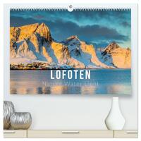 Lofoten. Nature Water Light (High Quality Premium Wall Calendar 2026 DIN A2 landscape),CALVENDO 12 Month Wall Calendar