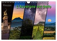 L'Auvergne est belle (Calendrier mural 2026 DIN A4 vertical), CALVENDO calendrier mensuel