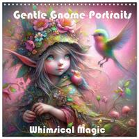 Gentle Gnome Portraits - Whimsical Magic (Wall Calendar 2026 12 × 12 Inch) CALVENDO 12 Month Wall Calendar