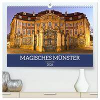 Magisches Münster (hochwertiger Premium Wandkalender 2026 DIN A2 quer), Kunstdruck in Hochglanz