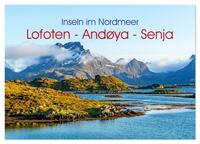 Inseln im Nordmeer - Lofoten-Andøya-Senja (Wandkalender 2026 DIN A2 quer), CALVENDO Monatskalender